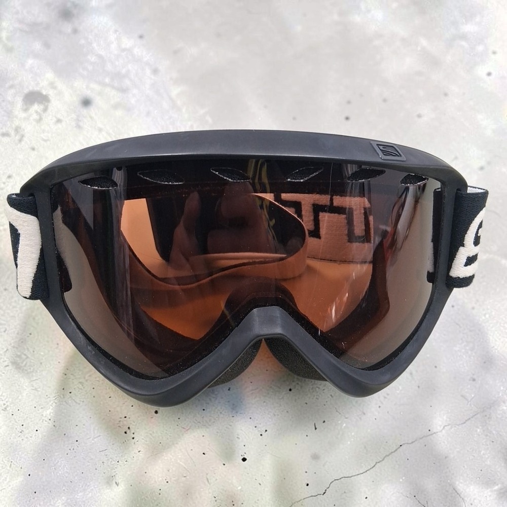 Scott USA Ski Snowboard Goggles Retro Snowmobile Motocross Winter Sports Amber